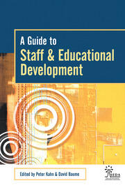 A Guide to Staff & Educational Development book cover