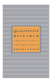 Qualitative Research: Analysis Types and Software book cover