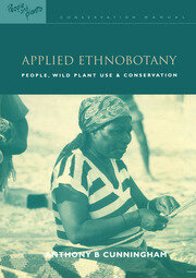 Applied Ethnobotany: People, Wild Plant Use and Conservation book cover