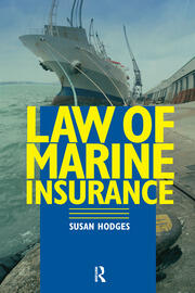Law of Marine Insurance book cover