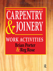 Carpentry and Joinery: Work Activities book cover