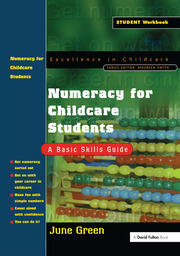 Numeracy for Childcare Students: A Basic Skills Guide book cover