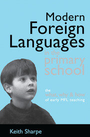 Modern Foreign Languages in the Primary School: The What, Why and How of Early MFL Teaching book cover