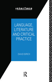 Language, Literature and Critical Practice: Ways of Analysing Text book cover
