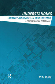 Understanding Quality Assurance in Construction: A Practical Guide to ISO 9000 for Contractors book cover