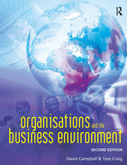 Organisations and the Business Environment book cover