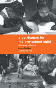 A Curriculum for the Pre-School Child book cover