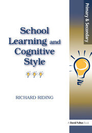 School Learning and Cognitive Styles book cover