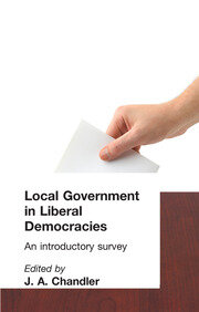 Local Government in Liberal Democracies: An Introductory Survey book cover