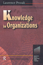 Knowledge in Organisations book cover