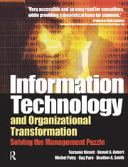 Information Technology and Organizational Transformation book cover