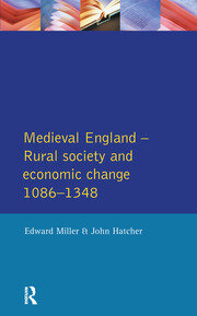 Medieval England: Rural Society and Economic Change 1086-1348 book cover