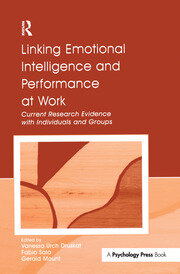 Linking Emotional Intelligence and Performance at Work: Current Research Evidence With Individuals and Groups book cover