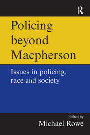 Policing beyond Macpherson book cover