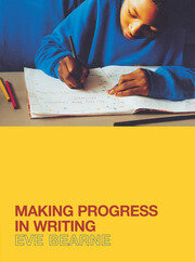 Making Progress in Writing book cover