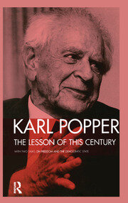 The Lesson of this Century: With Two Talks on Freedom and the Democratic State book cover