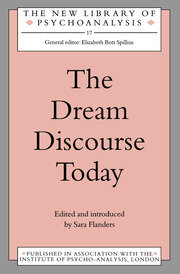 The Dream Discourse Today book cover