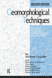 Geomorphological Techniques book cover