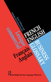 French/English Business Glossary book cover