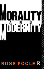 Morality and Modernity book cover