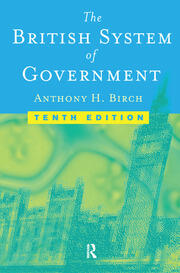 British System of Government book cover