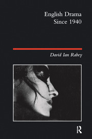 English Drama Since 1940 book cover
