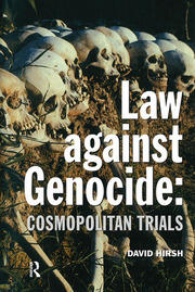 Law Against Genocide: Cosmopolitan Trials book cover
