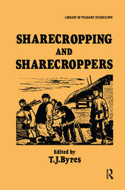Sharecropping and Sharecroppers book cover