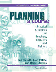 Planning a Course book cover