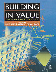 Building in Value: Pre-Design Issues book cover