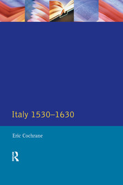 Italy 1530-1630 book cover