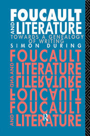 Foucault and Literature: Towards a Geneaology of Writing book cover