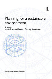 Planning for a Sustainable Environment book cover