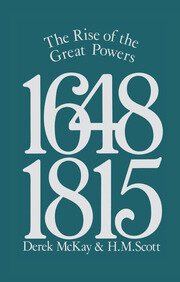 The Rise of the Great Powers 1648 - 1815 book cover