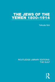 The Jews of the Yemen, 1800-1914 book cover