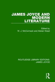 James Joyce and Modern Literature book cover