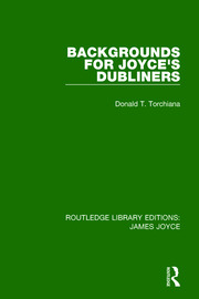 Backgrounds for Joyce's Dubliners book cover
