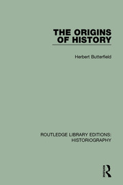 The Origins of History book cover