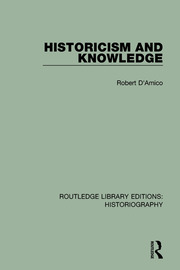 Historicism and Knowledge book cover