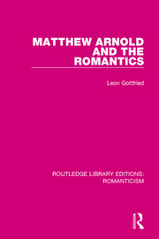 Matthew Arnold and the Romantics book cover
