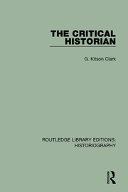 The Critical Historian book cover