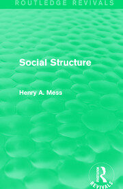 Social Structure book cover
