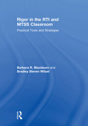 Rigor in the RTI and MTSS Classroom: Practical Tools and Strategies book cover