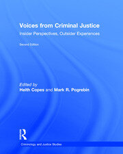 Voices from Criminal Justice: Insider Perspectives, Outsider Experiences book cover