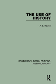 The Use of History book cover