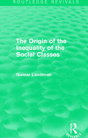 The Origin of the Inequality of the Social Classes book cover