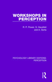 Workshops in Perception book cover