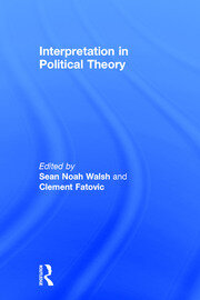 Interpretation in Political Theory book cover