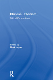 Chinese Urbanism: Critical Perspectives book cover