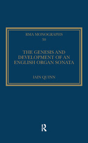 The Genesis and Development of an English Organ Sonata book cover
